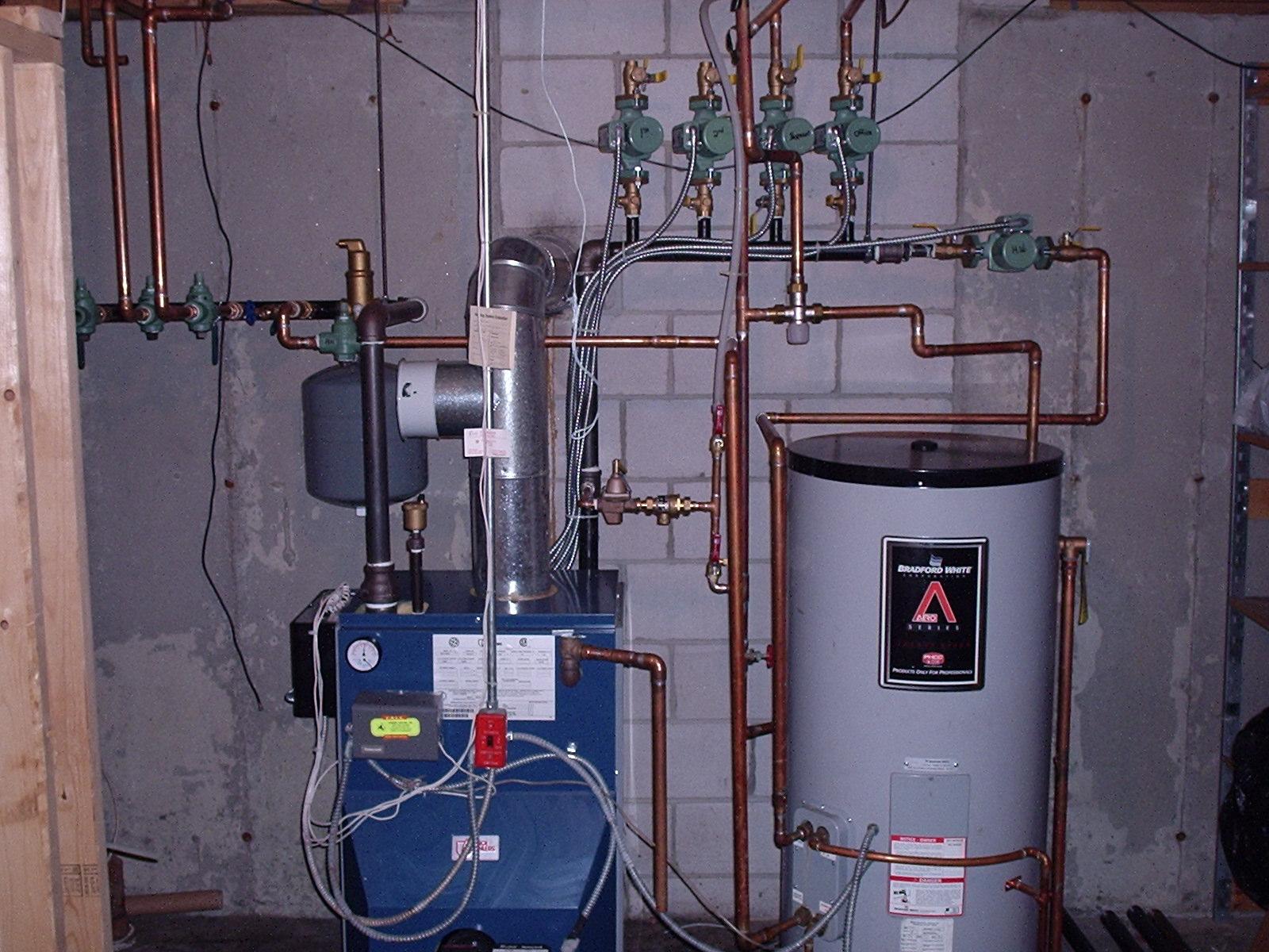 Boiler and water heater